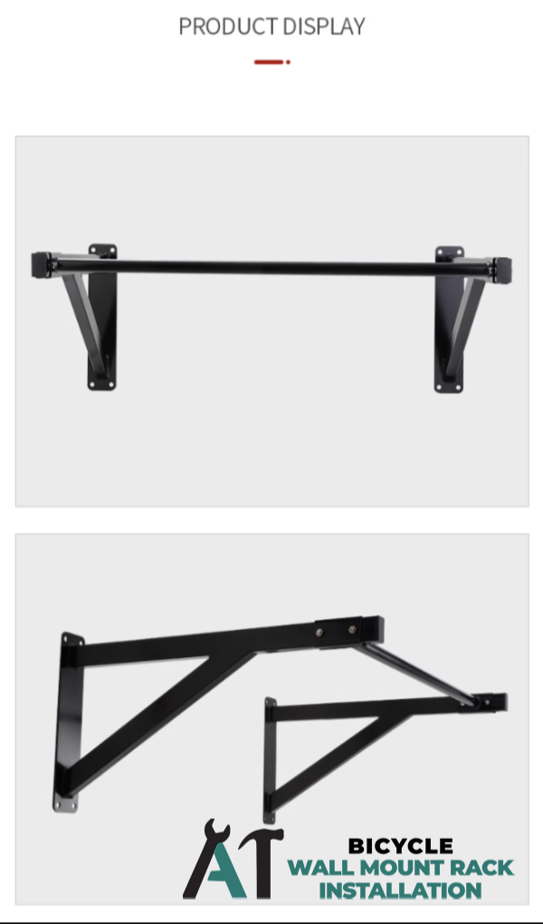 heavy-duty-wide-pull-up-bar-a1-bicycle-wall-mount-rack-installation-singapore-12