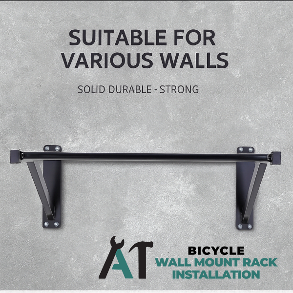 heavy-duty-wide-pull-up-bar-a1-bicycle-wall-mount-rack-installation-singapore-3